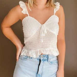 White Delicate Top